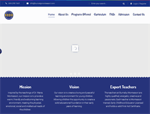 Tablet Screenshot of burnabymontessori.com